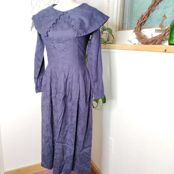 Vintage Laura Ashley Prairie Dress - Picture 3 of 13
